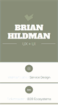 Mobile Screenshot of brianhildman.com